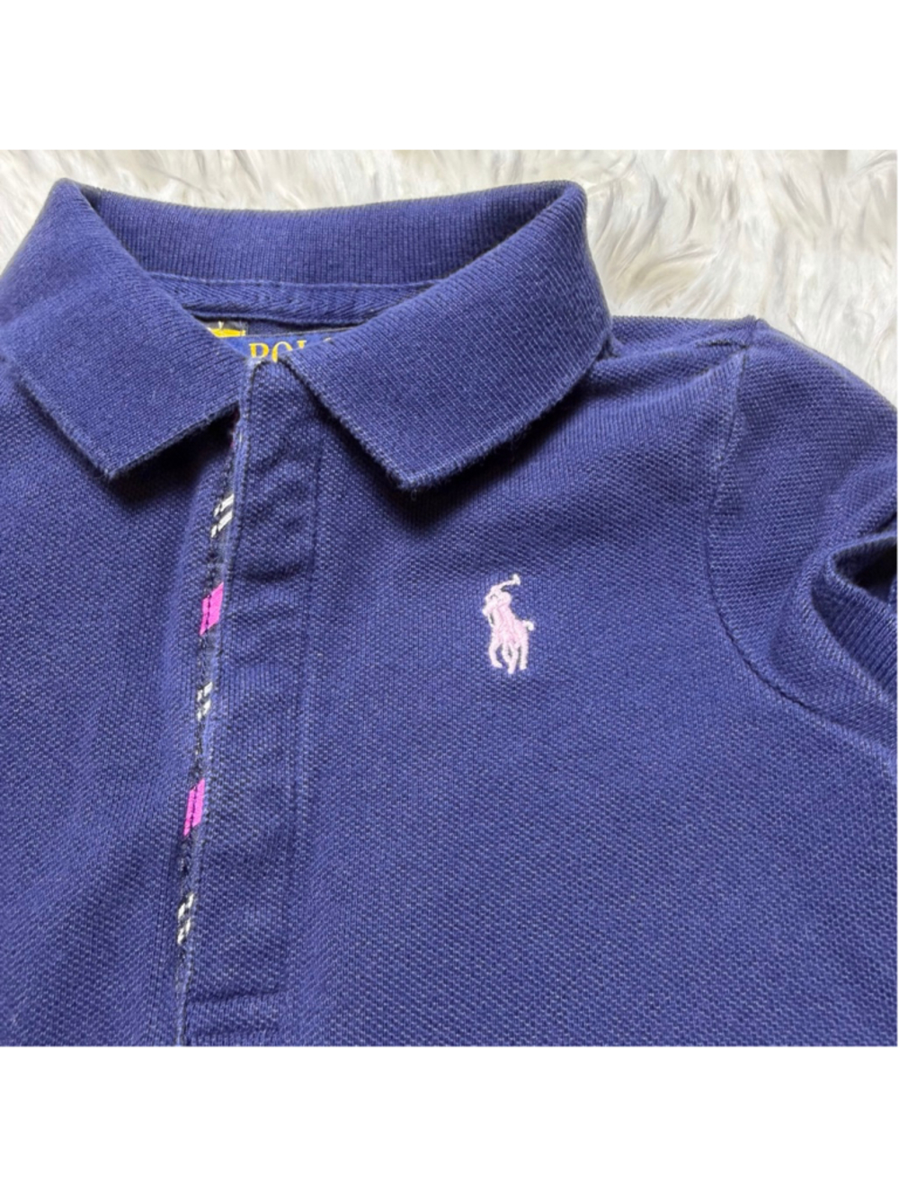 Polo Ralph Lauren Casual Dress Girls 2T Blue Nautical Preppy Vacation - Picture 2 of 5